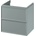 Cersanit S1021-003 - Окачен банен шкаф под мивка MILLE 60x45 см в ментов цвят (CS0243)