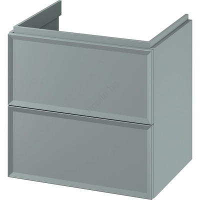 Cersanit S1021-003 - Окачен банен шкаф под мивка MILLE 60x45 см в ментов цвят (CS0243)