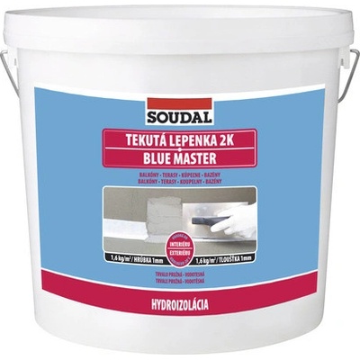 Tekutá lepenka Soudal 2K Blue Master 8kg