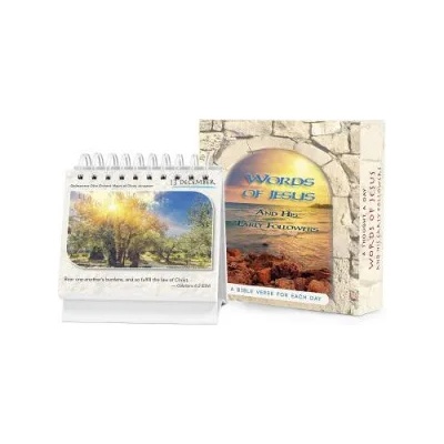 Cascade pub Words of Jesus and His Early Followers: A 365 Day Perpetual Calendar / Daily Desktop Quotebook | Catherine Martinsson, Nicoletta Antonia