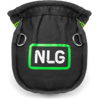 Samouzavírací pouzdro NLG s nosností 5 kg – nylon, zeleno-černá, 250×200×100 mm