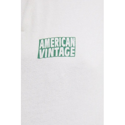 American Vintage спортен панталон мъжки от памук с еластан JOGGING AMPLE (MIZU05AE24)
