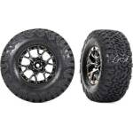 Traxxas колело 2.2/3.0", джанта Raptor R черен хром, гума BFGoodrich T/A KO2 (2)