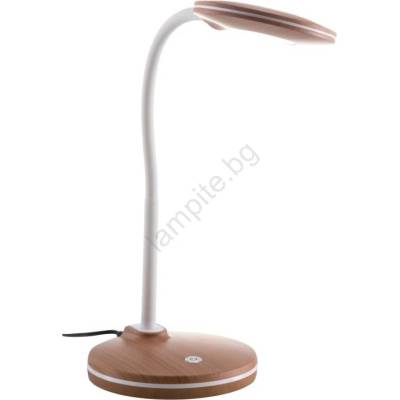 GLOBO 52290146 - LED настолна лампа CARMEN LED/4, 6W/230V кафява (GL8260)