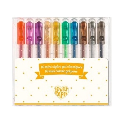 DJECO - Комплект мини гел химикалки - 10 цвята (DD03785)