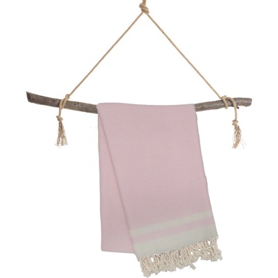 Hello Towels Памучна кърпа в кутия Hello Towels - New, 100 х 180 cm, розово-бежова (10793)