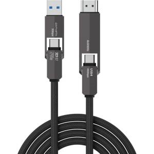 4smarts Кабел 4smarts ComboCord 1.5m, черен (4SM000001)