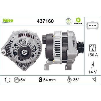 Generátor VALEO 437160