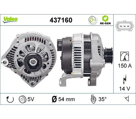 Generátor VALEO 437160