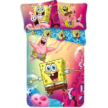 Jerry Fabrics Obliečky Sponge Bob blue 70x90 140x200