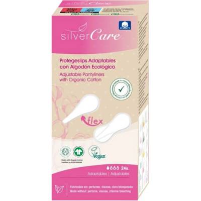 Silver Care Органични ежедневни дамски превръзки Silver Care - Регулируеми, 24 броя