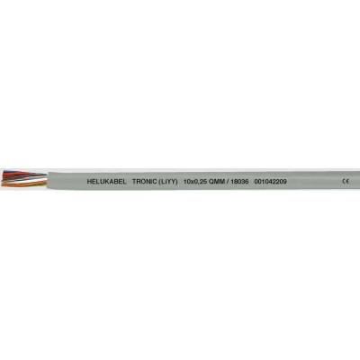 Helu 18034-500 dátový kábel LiYY 7 x 0.25 mm² sivá 500 m