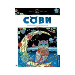 Моите цветни картини: Сови в различни превъплъщения (ISBN: 9786197035087)