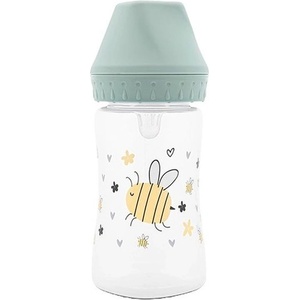 Lorelli Бебешко шише с широко гърло Lorelli My Friend - 250 ml, Iceberg Green (10200840006) - baby