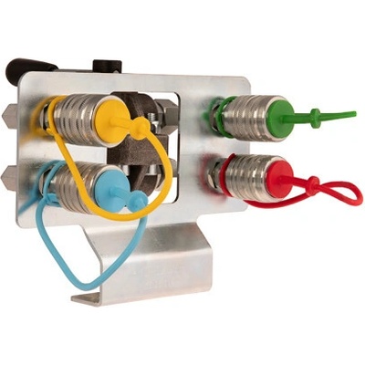 Hydraulický prepínací ventil 6/2 + EURO rýchlospojky + panel