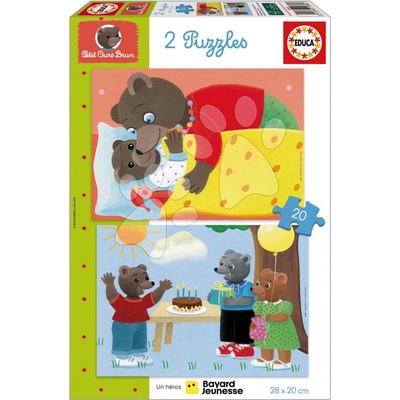 Educa Petit Ours Brun 2x20 dielov
