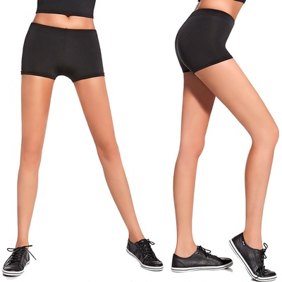 Bas black Forcefit 30 dámske športové šortky čierna