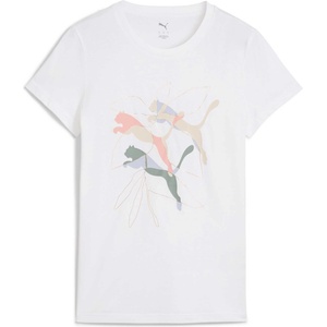 PUMA Graphics branded leaf tee xs