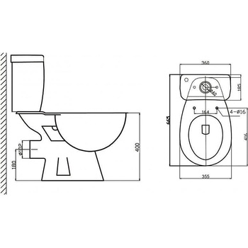 Image 1 of Inter Ceramic ICC 1072P RIMLESS
