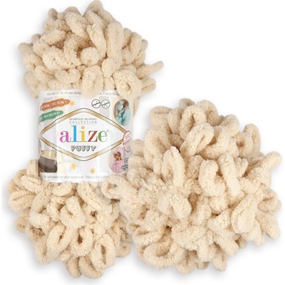 Alize Puffy 310 světle béžová