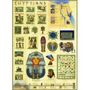 EUROGRAPHICS - Puzzle Starý Egypt - 1 000 piese