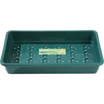 Garland Seed Tray Green 37,5x23x6 cm, zelený zásobník s drenážou