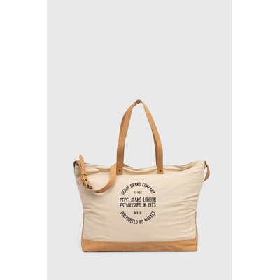 Pepe Jeans Чанта Pepe Jeans REECE HERITAGE в бежово (PU300011)