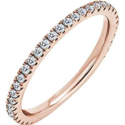 Eppi Eternity prsten ze zlata s lab grown diamanty Benjamin R47409