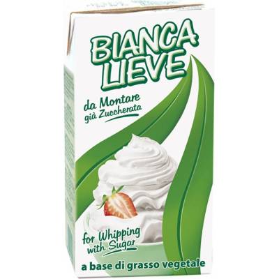 Bianca Lieve Krém rostlinný slazený 26% 1 l