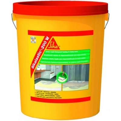 Sika Sikalastic-200 W - водоплътно покритие за мокри зони 20кг (3702)