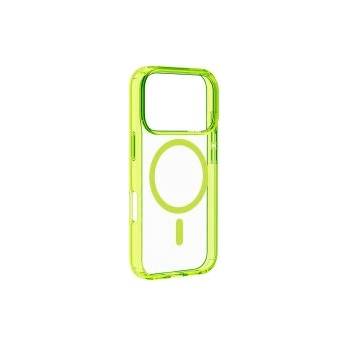 Cellularline Калъф Iconic Mag за iPhone 17 Pro Lime (ICONICMAGIPH17PROL)