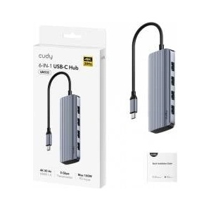 Cudy 6-IN-1 USB-C Hub with 4K HDMI