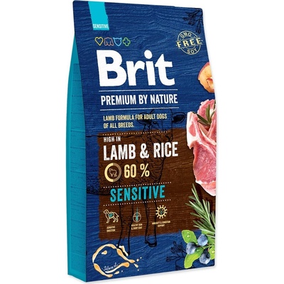 Brit Premium by Nature Sensitive Lamb 8 kg – Zbozi.Blesk.cz