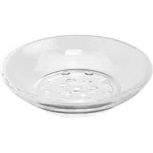 Horecano HORECANO-Поставка за сапун Ø8.5xh2cm ПРОЗРАЧНА (HC-982246)(253418-2) (01982246)