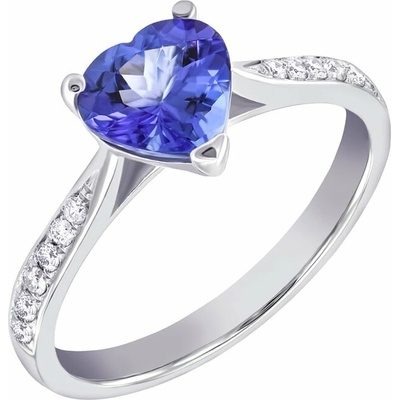 Eppi zásnubní prsten s tanzanitem a diamanty Danine R32867