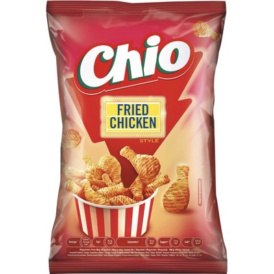 Chio Fried Chicken Style smažený bramborový snack s příchutí pečené kuře 65 g