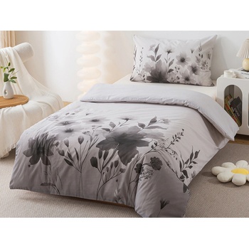 Xpose bavlna Renforcé obliečky LENY svetlo sivé 140x200 70x90