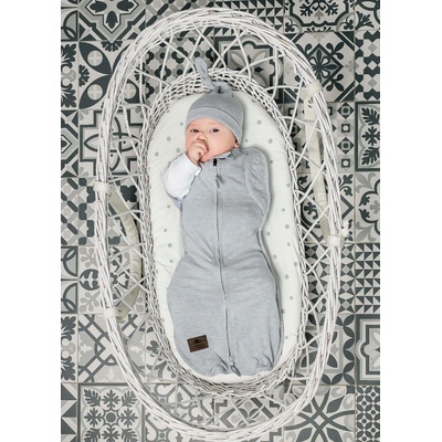 Sleepee Zavinovačka Second Step Swaddle s čepičkou Růžová