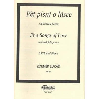 Pět písní o lásce op. 27