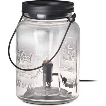 Candle Warmes aroma lampa elektrická Edison Bulb Glaas Mason Jar