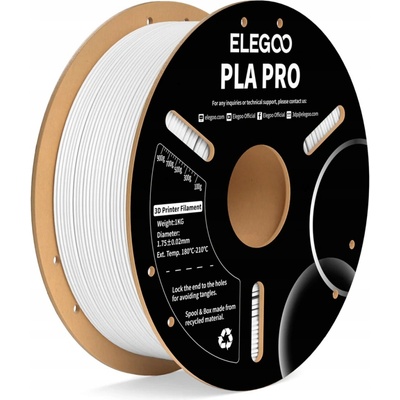 Elegoo PLA Bílá / White 1,75 mm 1 kg