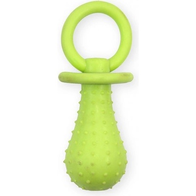 TPR Hračka pro psa růžový dudlík 14 cm