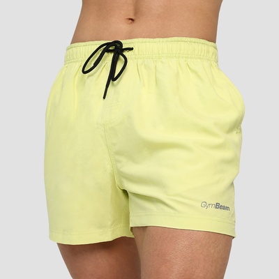 GymBeam Мъжки бански ARUBA Lime XL