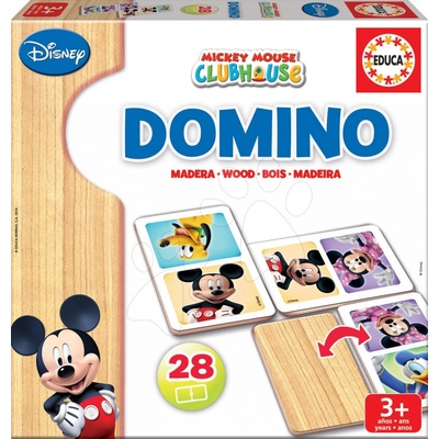 Educa Domino:Mickey Mouse s priateľmi