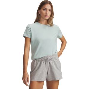 Under Armour Тениска Under Armour Women's Rival Core Short-Sleeve Oversized T-Shirt - Blue/White