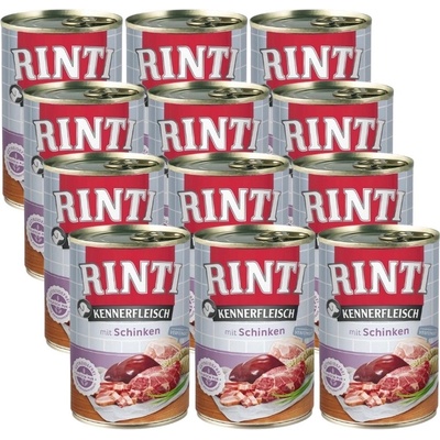 Rinti Kennerfleisch Adult Ham 12 x 400 g