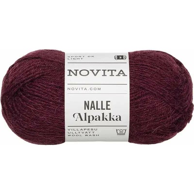 Novita Nalle Alpakka 5481 Vínová