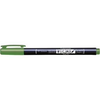 Tombow Marker Fudenosuke твърд зелен (WS-BH07)