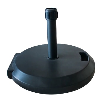 Chef`n Стойка за чадър 35kg КРЪГ ЧЕРНА (PTH40-B) (016620)