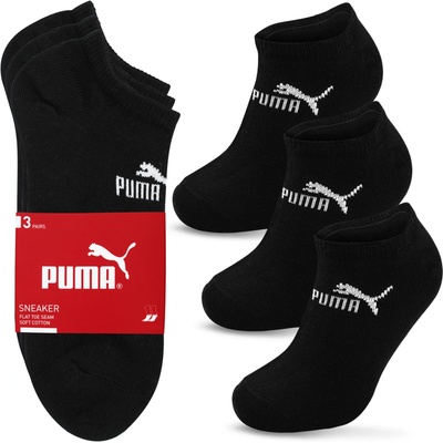 Puma členkové ponožky 906811 Sneaker Soft A'2 čierna